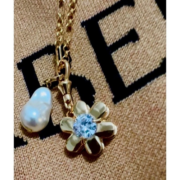 Anthropologie Jewelry - New - Anthropologie statement necklace with removable charm